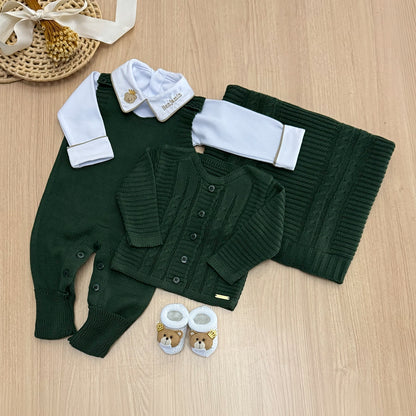 Saída Maternidade Tricot Bento Personalizado