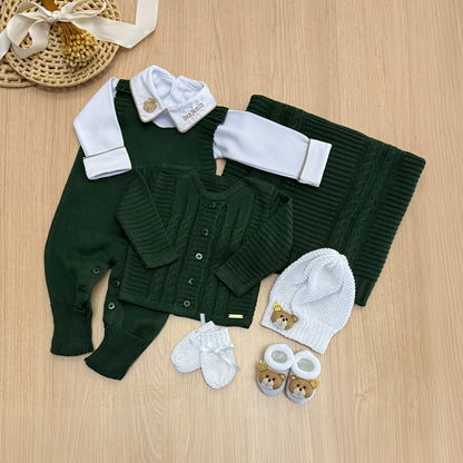 Saída Maternidade Tricot Bento Personalizado
