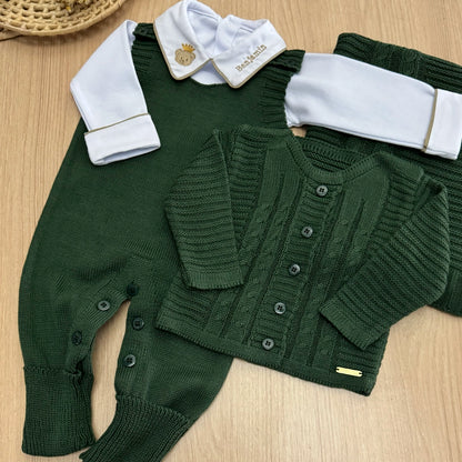 Saída Maternidade Tricot Bento Personalizado