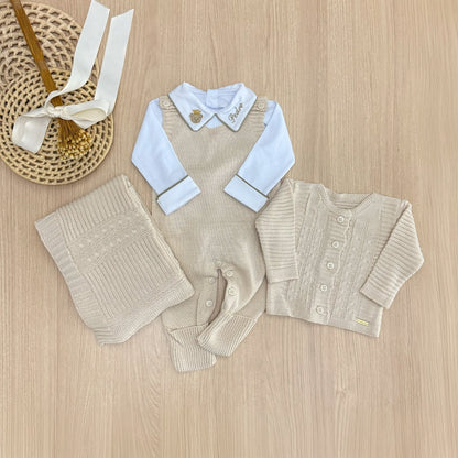 Saída Maternidade Tricot Bento Personalizado