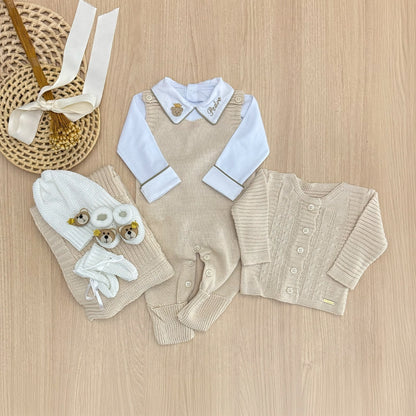Saída Maternidade Tricot Bento Personalizado