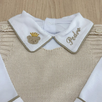 Saída Maternidade Tricot Bento Personalizado