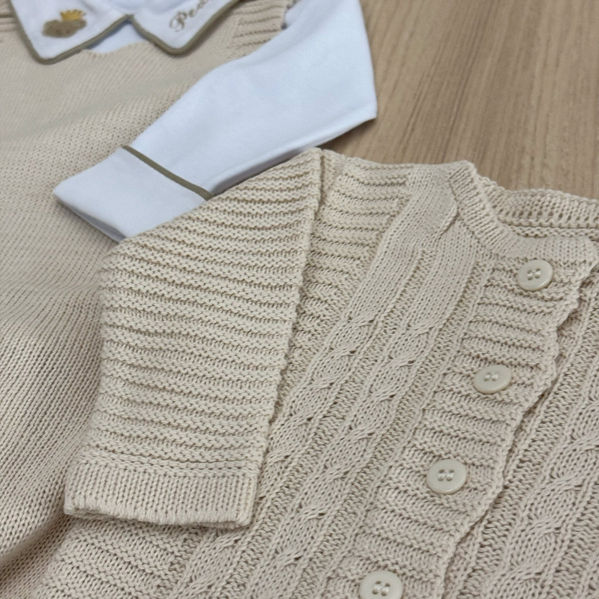 Saída Maternidade Tricot Bento Personalizado