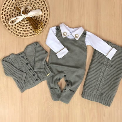Saída Maternidade Tricot Alex