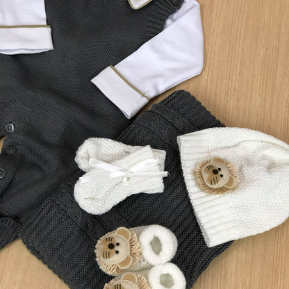 Saída Maternidade Tricot Alex