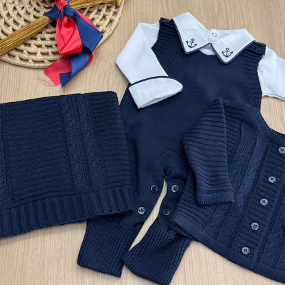 Saída Maternidade Tricot Miguel