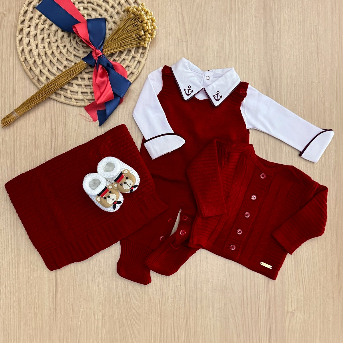 Saída Maternidade Tricot Miguel