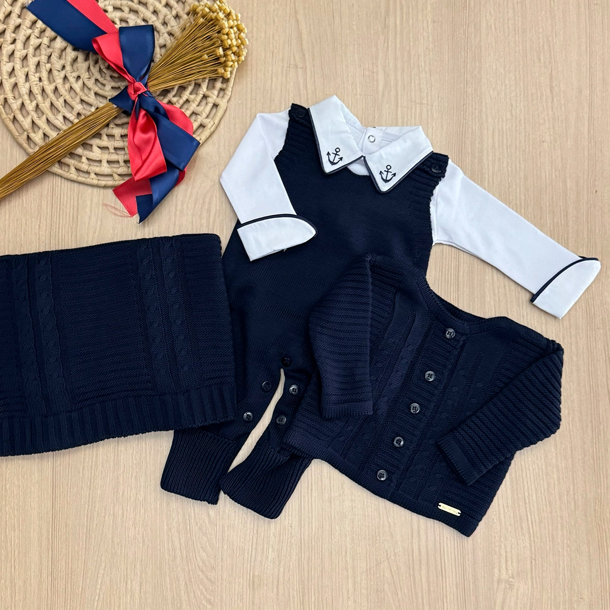 Saída Maternidade Tricot Miguel