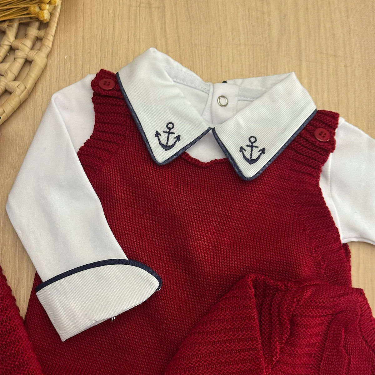 Saída Maternidade Tricot Miguel