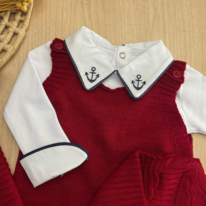 Saída Maternidade Tricot Miguel