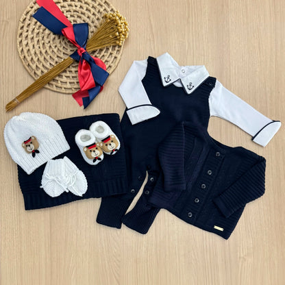 Saída Maternidade Tricot Miguel