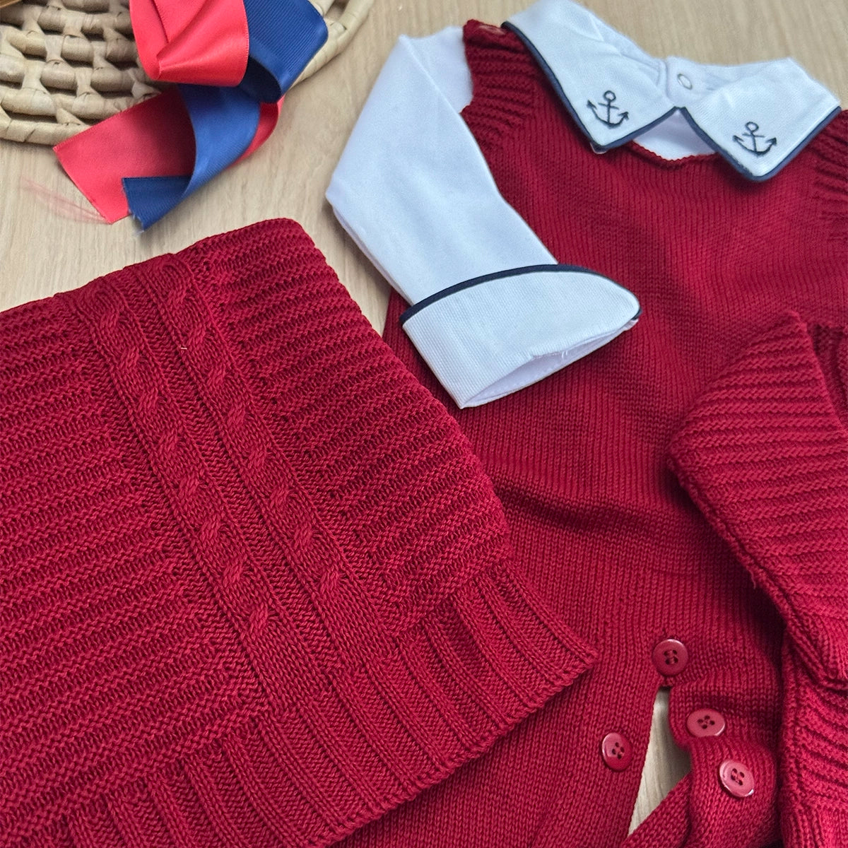 Saída Maternidade Tricot Miguel
