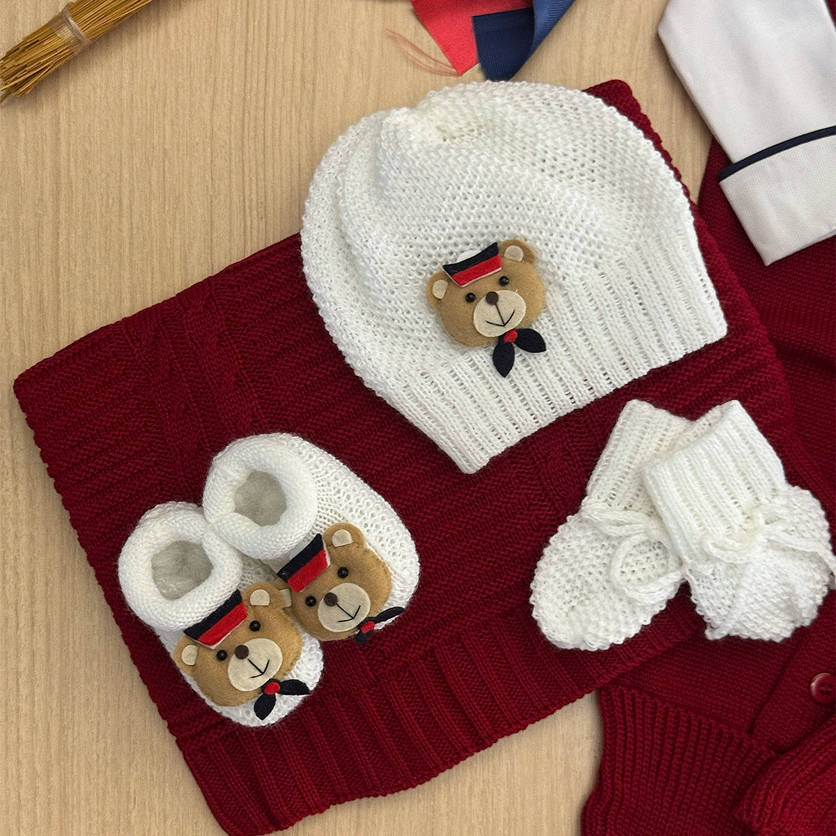 Saída Maternidade Tricot Miguel