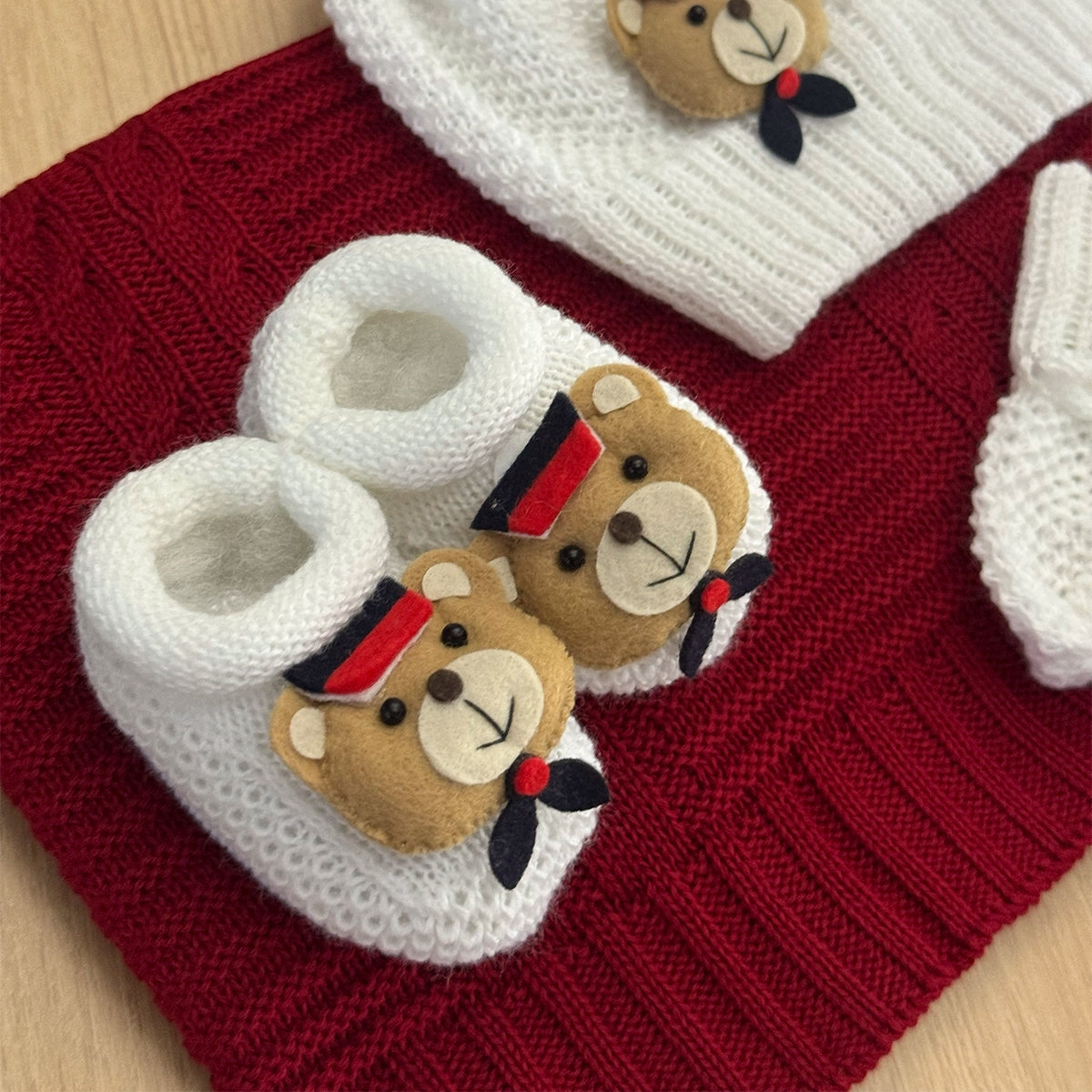 Saída Maternidade Tricot Miguel