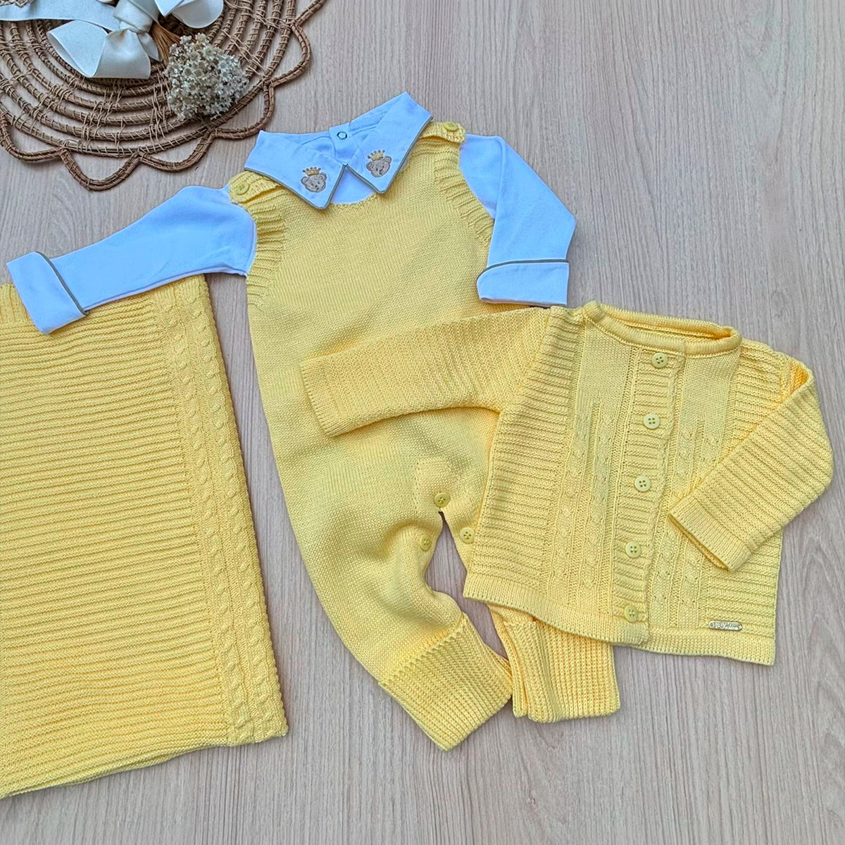 Saída Maternidade Tricot Gael