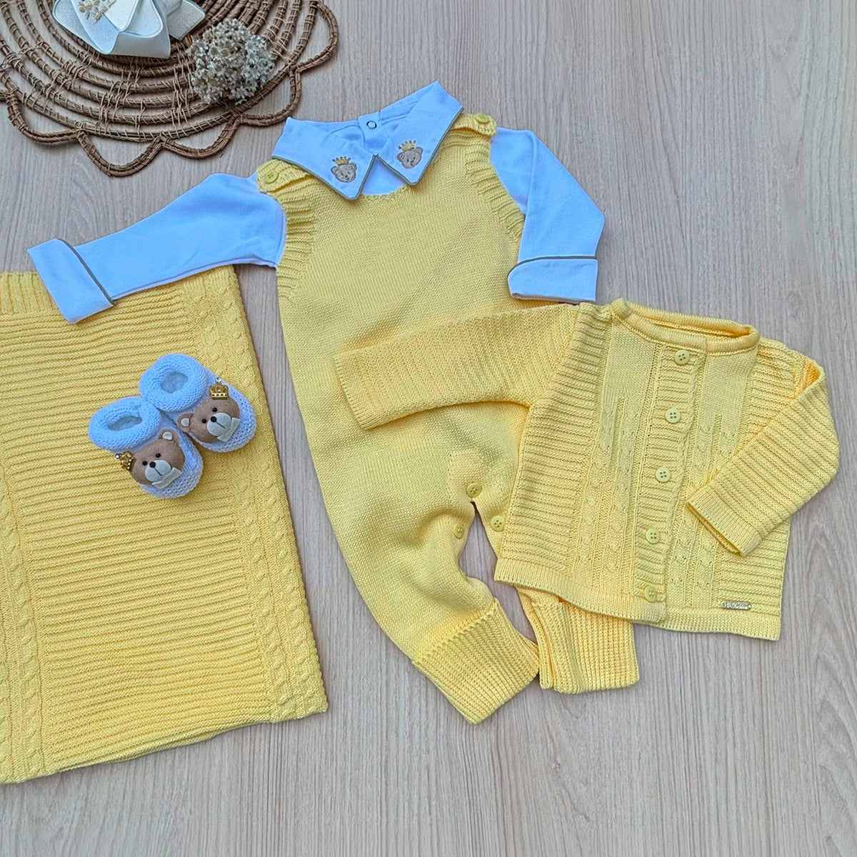 Saída Maternidade Tricot Gael