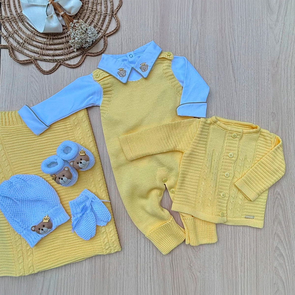 Saída Maternidade Tricot Gael