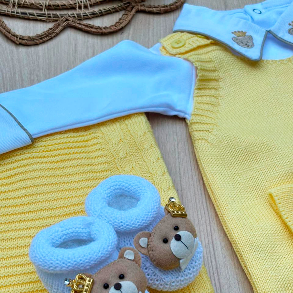 Saída Maternidade Tricot Gael