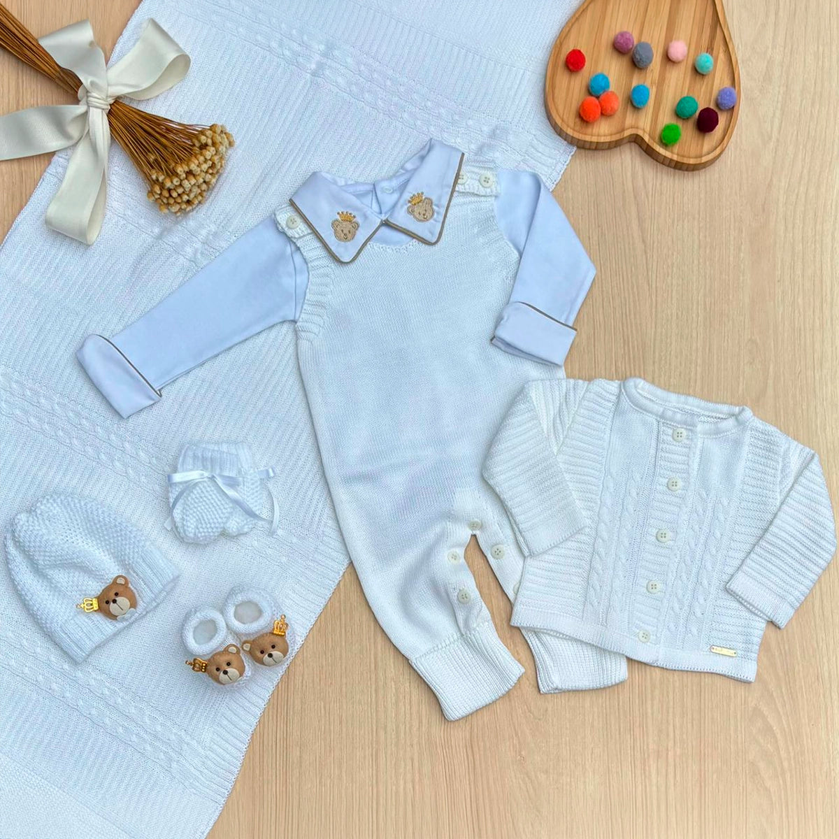Saída Maternidade Tricot Gael