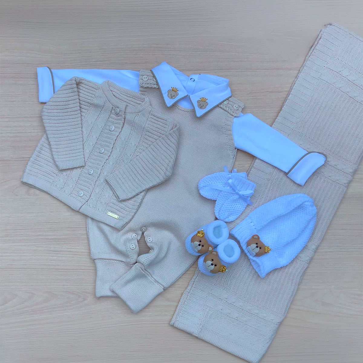 Saída Maternidade Tricot Gael