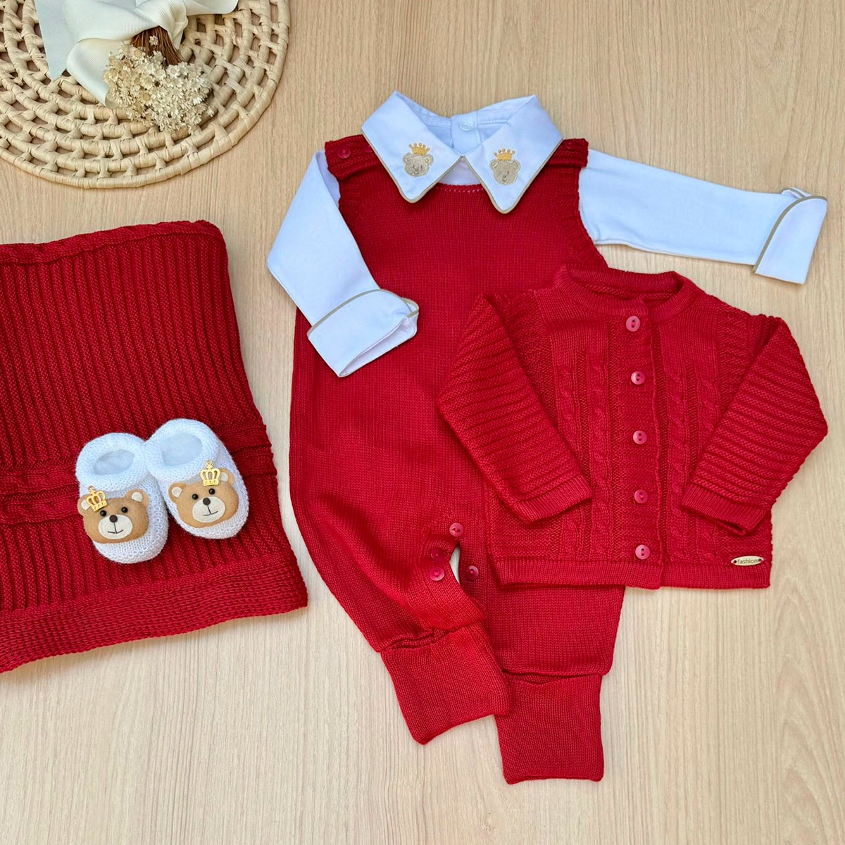 Saída Maternidade Tricot Gael