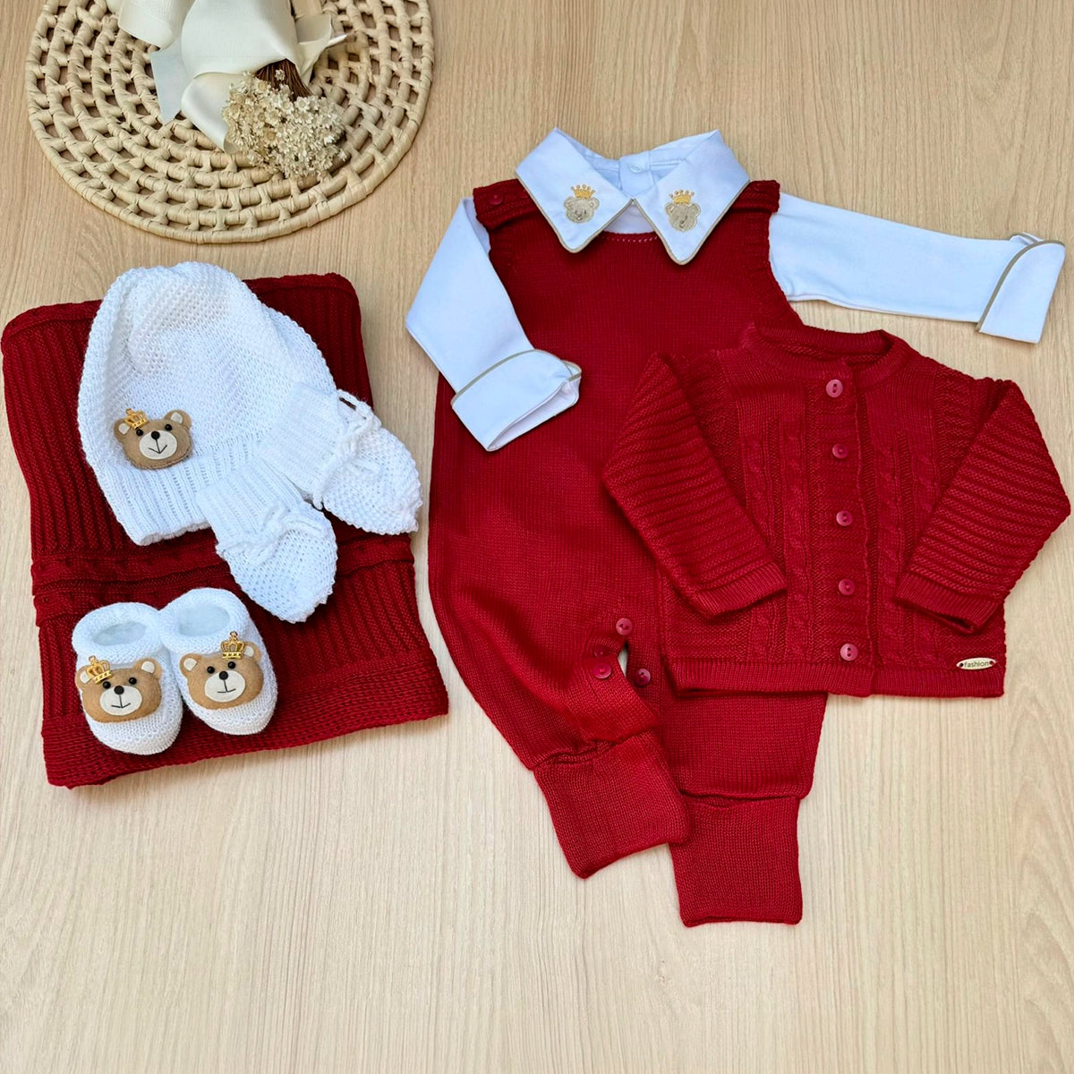 Saída Maternidade Tricot Gael