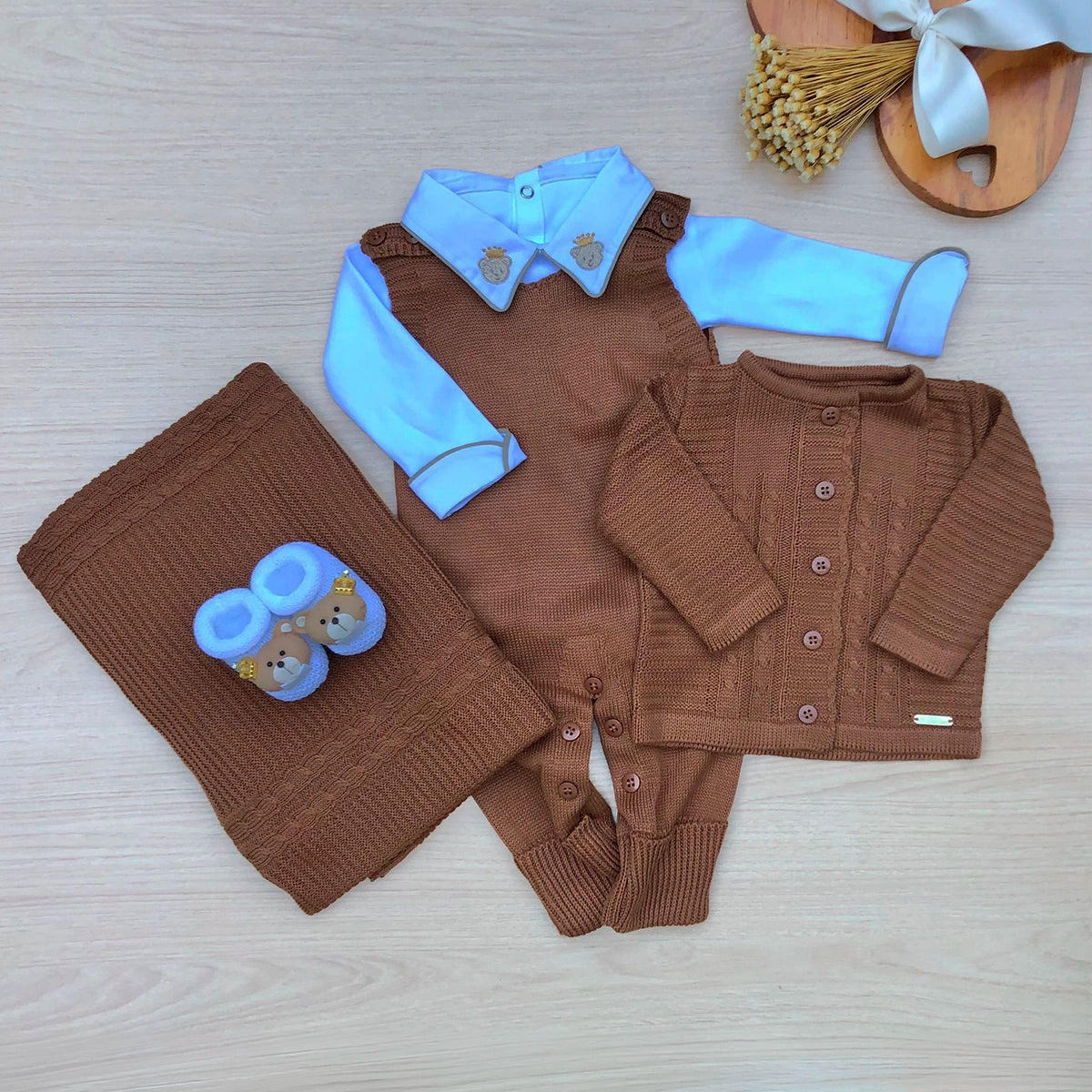 Saída Maternidade Tricot Gael