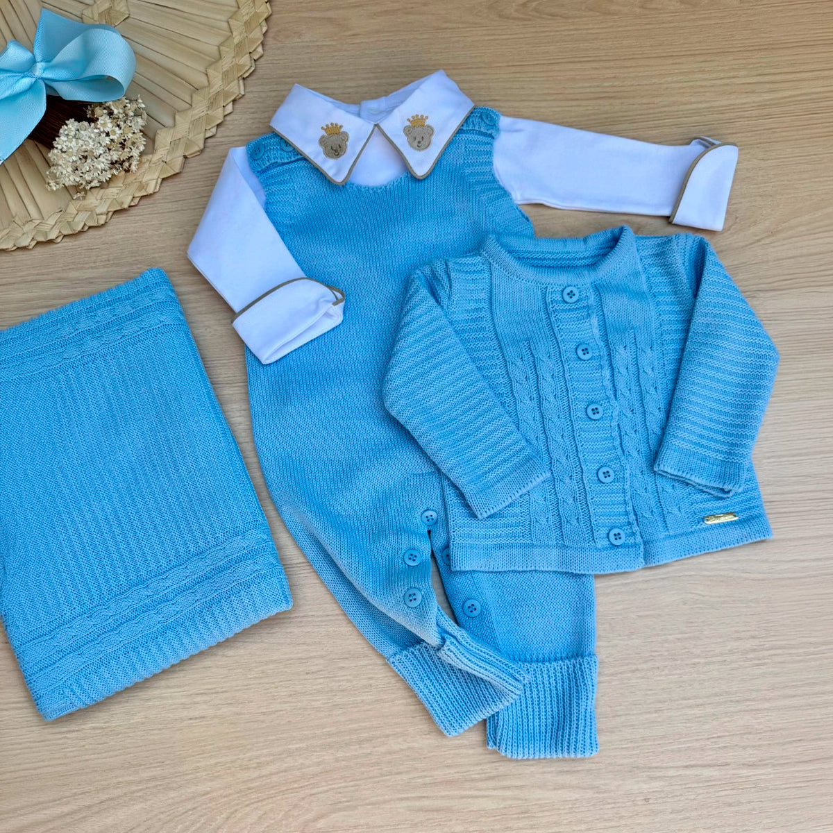 Saída Maternidade Tricot Gael