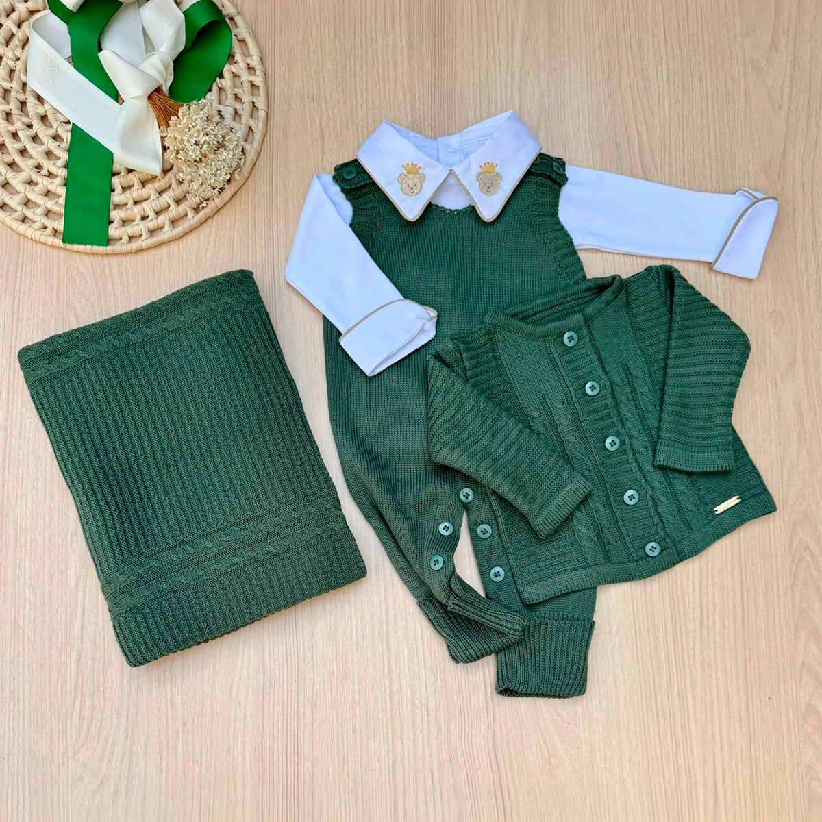 Saída Maternidade Tricot Gael