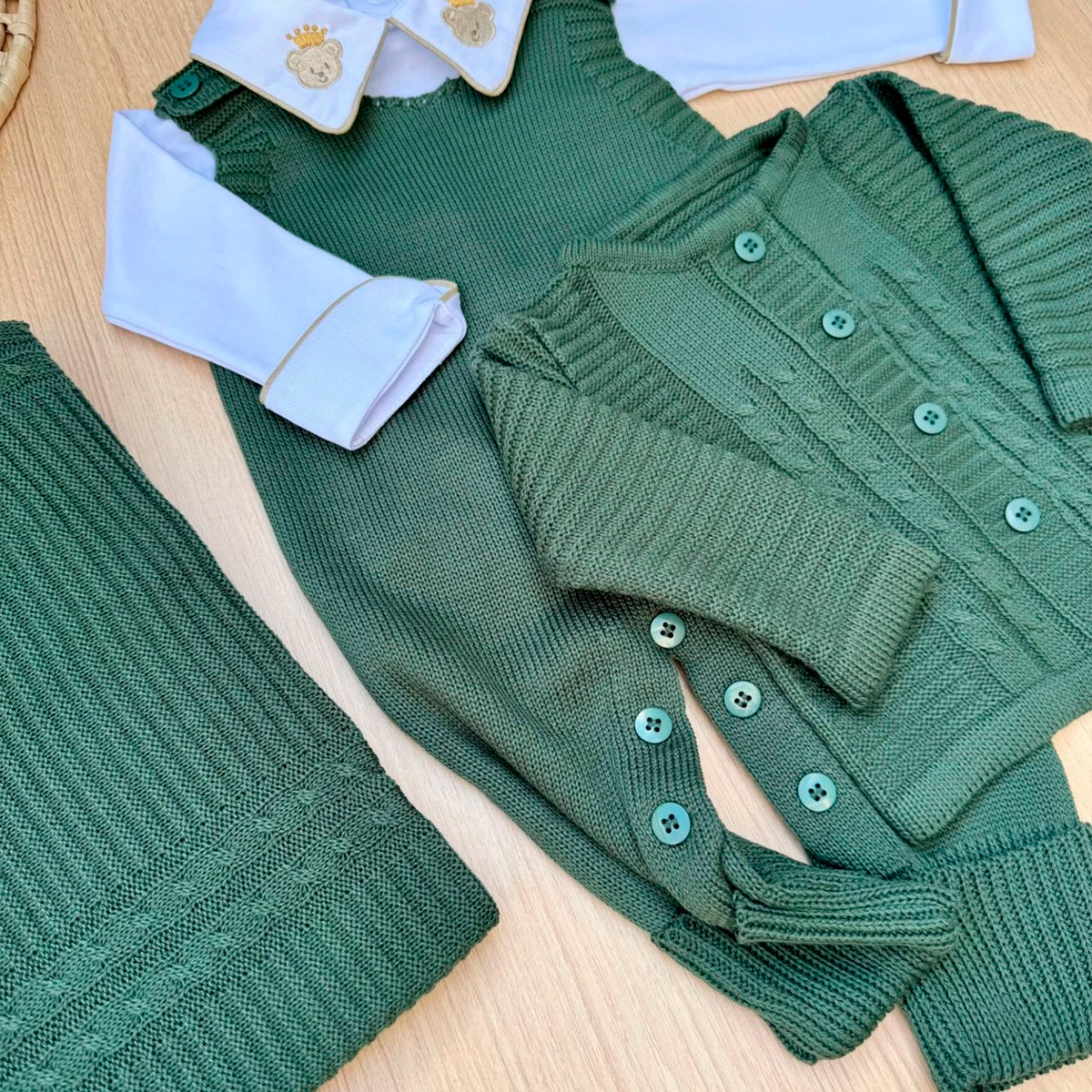 Saída Maternidade Tricot Gael