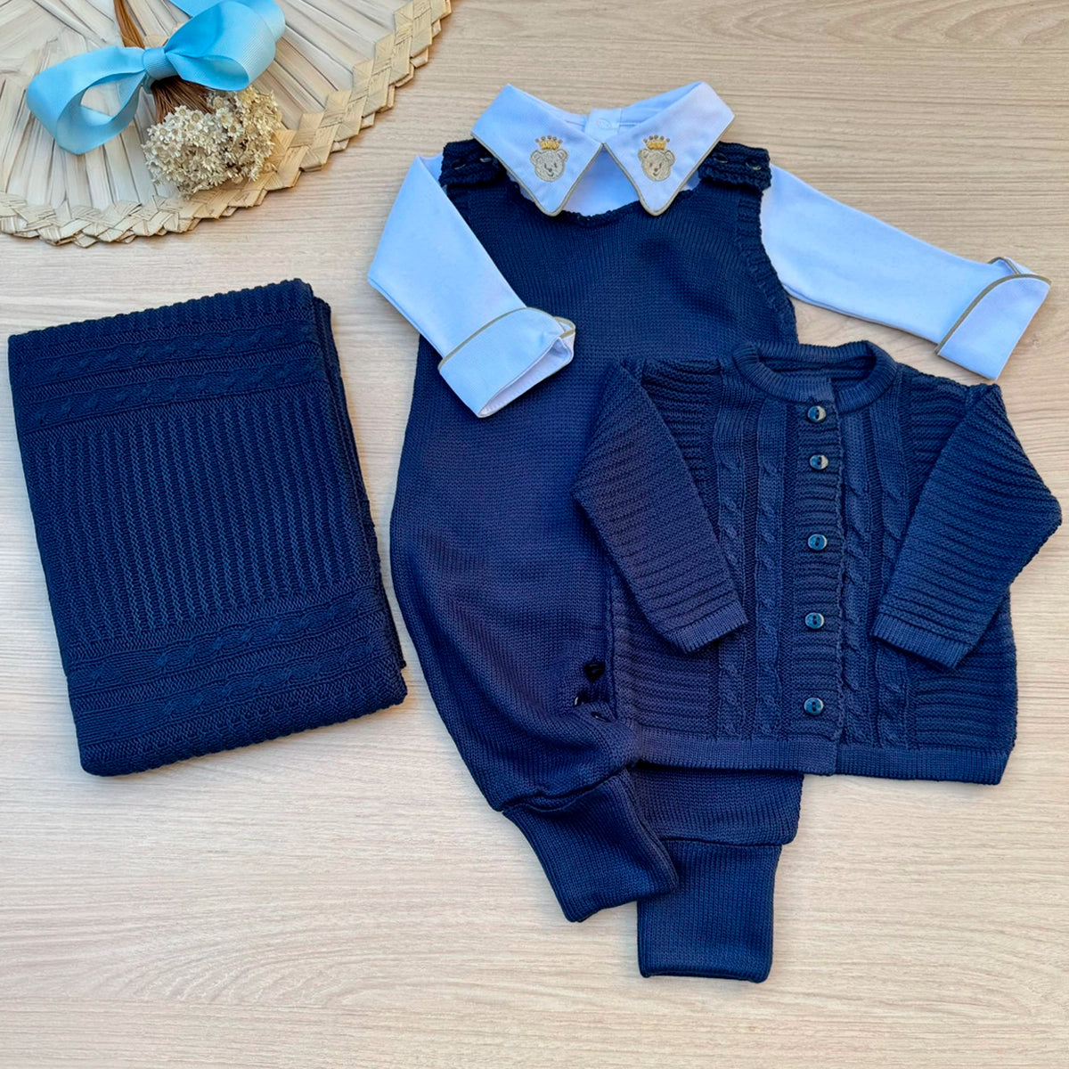 Saída Maternidade Tricot Gael