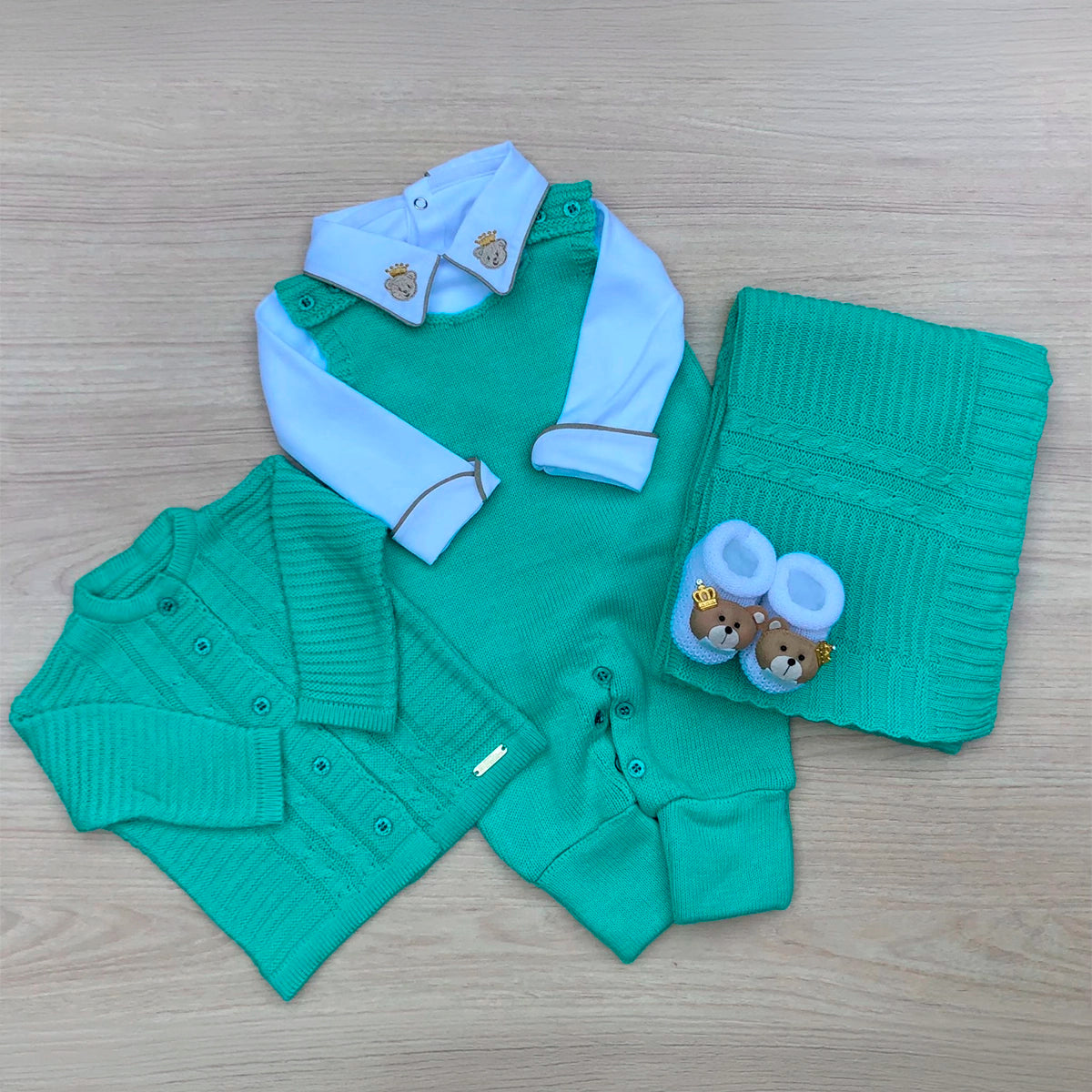 Saída Maternidade Tricot Gael
