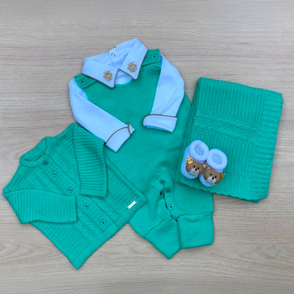 Saída Maternidade Tricot Gael