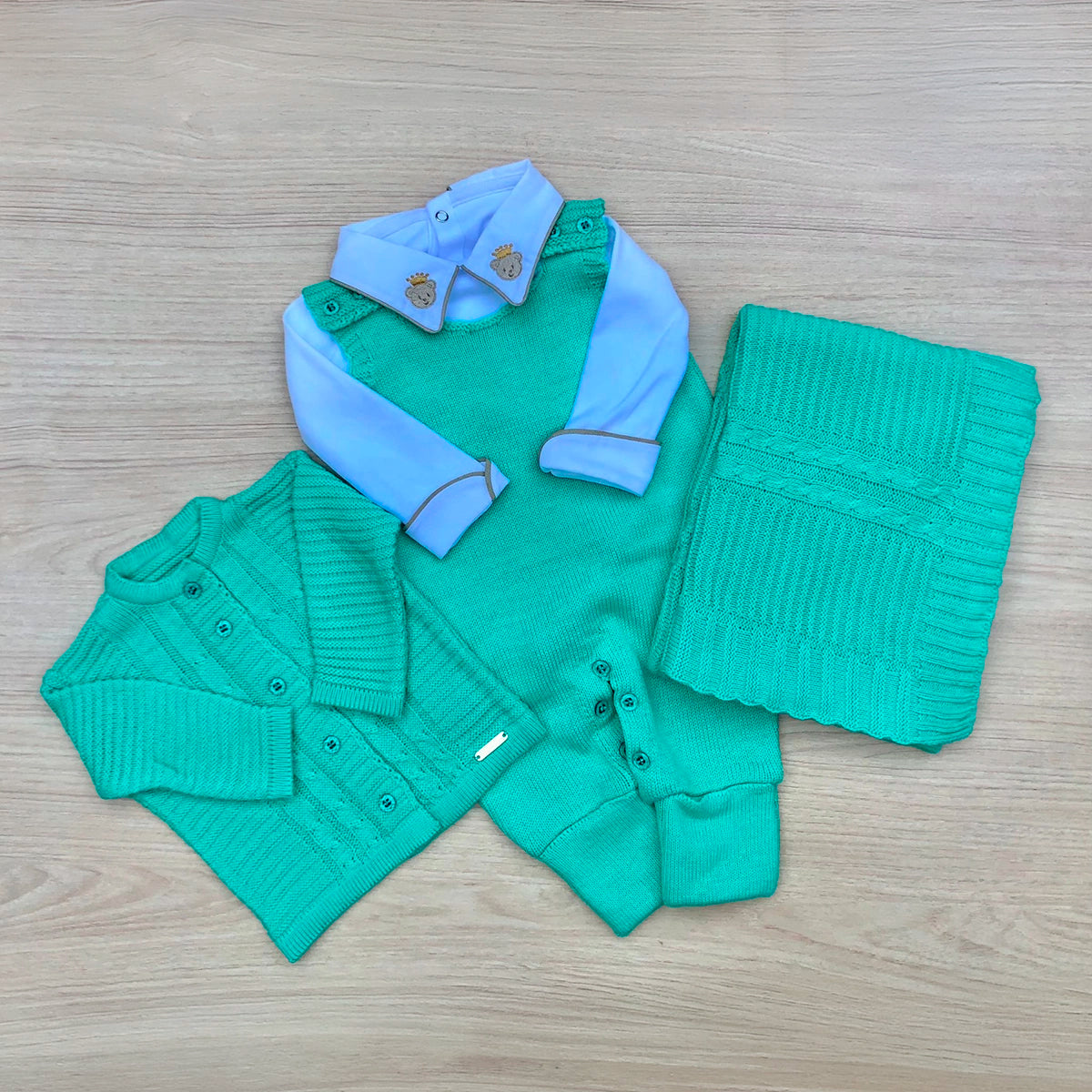Saída Maternidade Tricot Gael