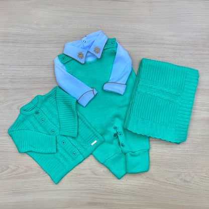 Saída Maternidade Tricot Gael