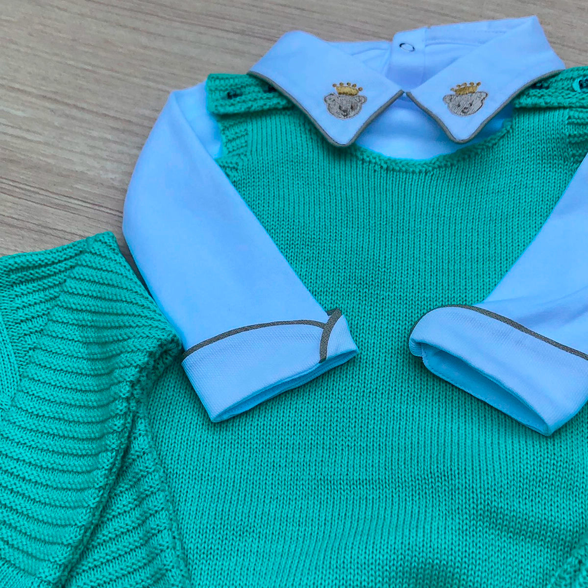 Saída Maternidade Tricot Gael