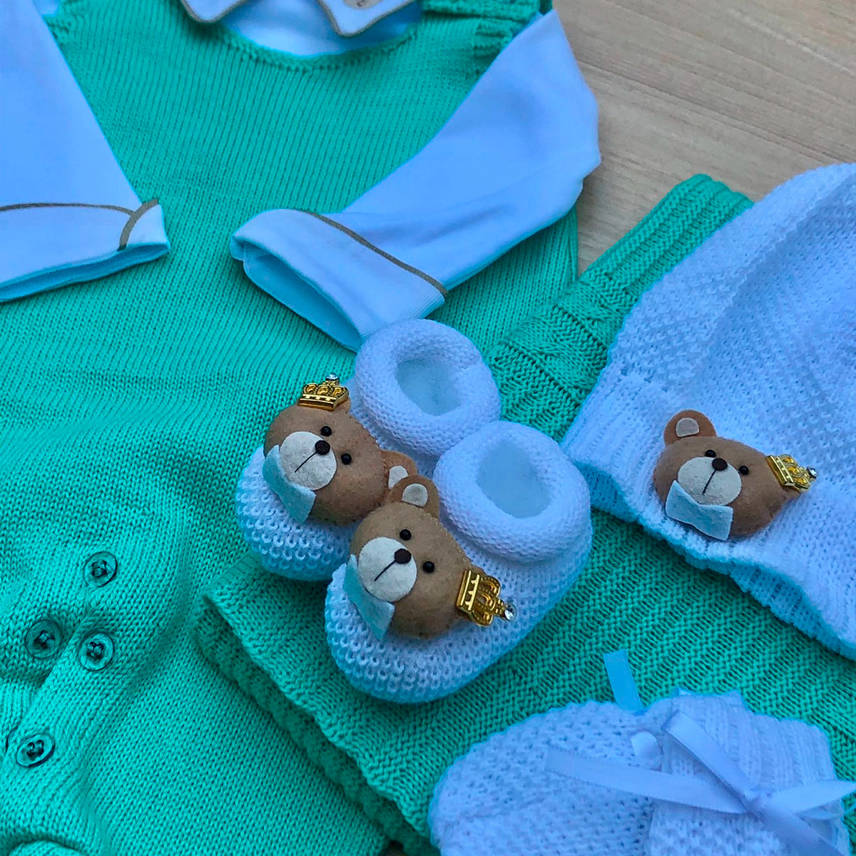 Saída Maternidade Tricot Gael