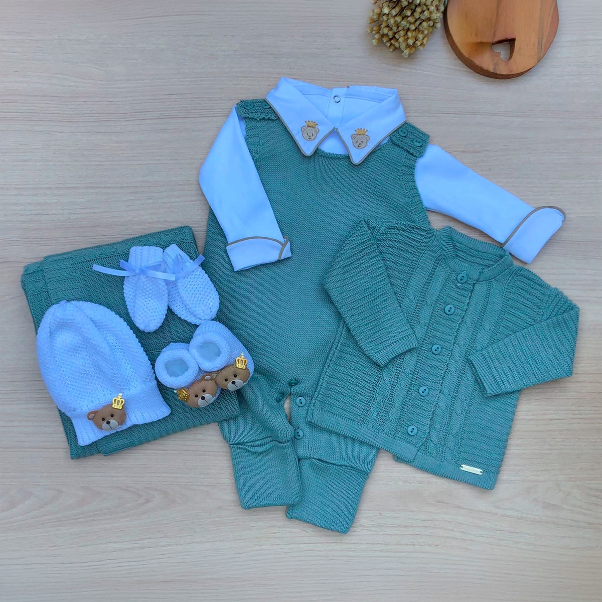 Saída Maternidade Tricot Gael