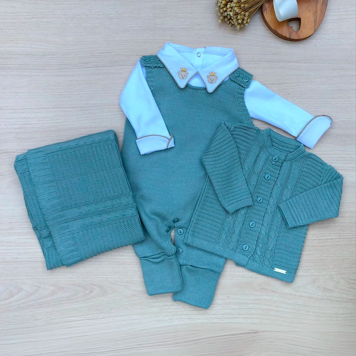 Saída Maternidade Tricot Gael
