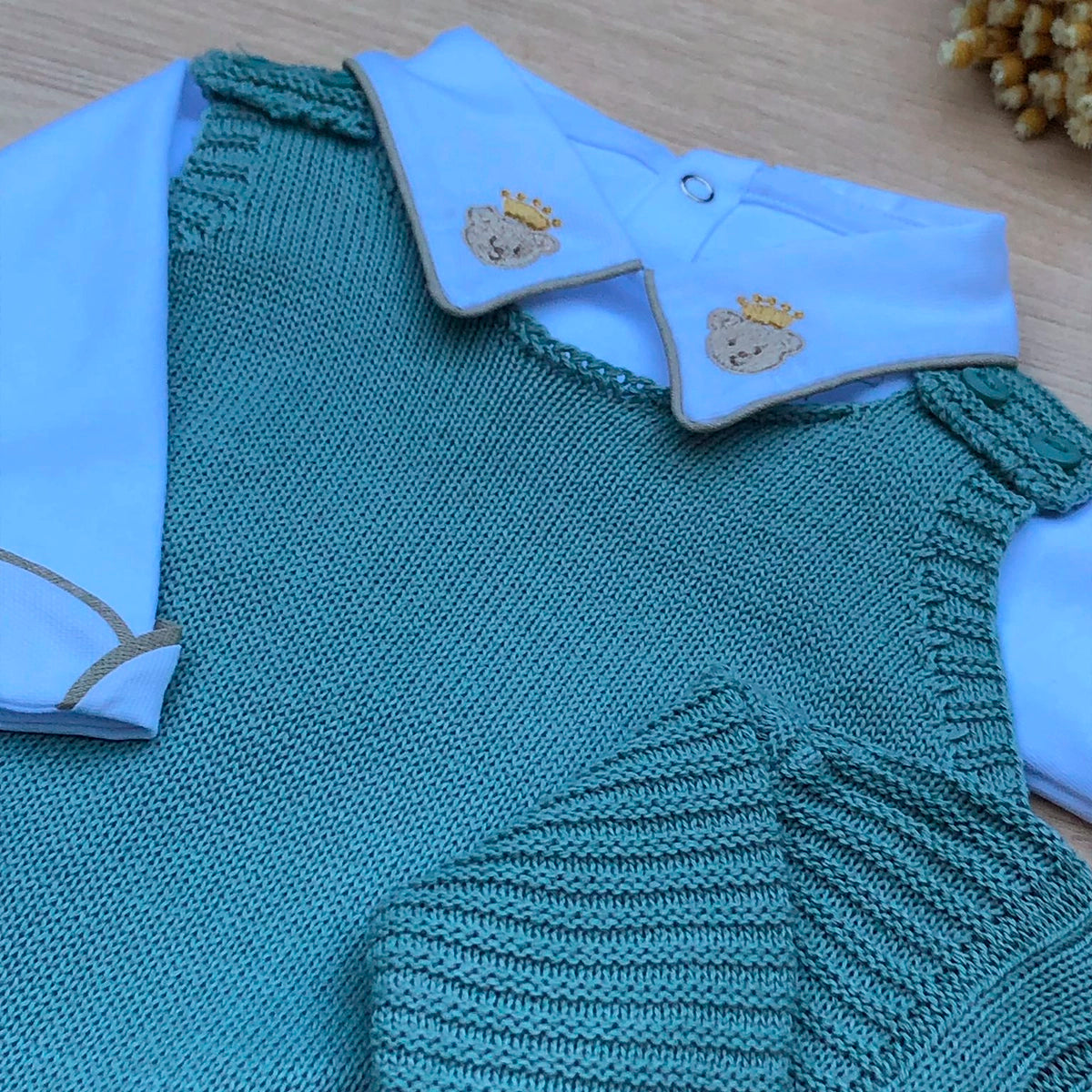 Saída Maternidade Tricot Gael