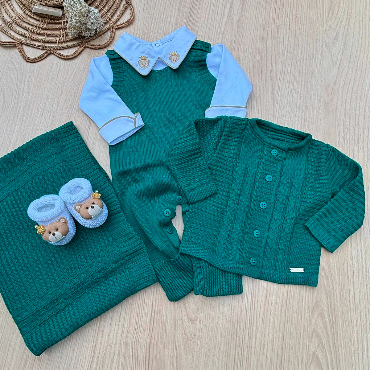 Saída Maternidade Tricot Gael