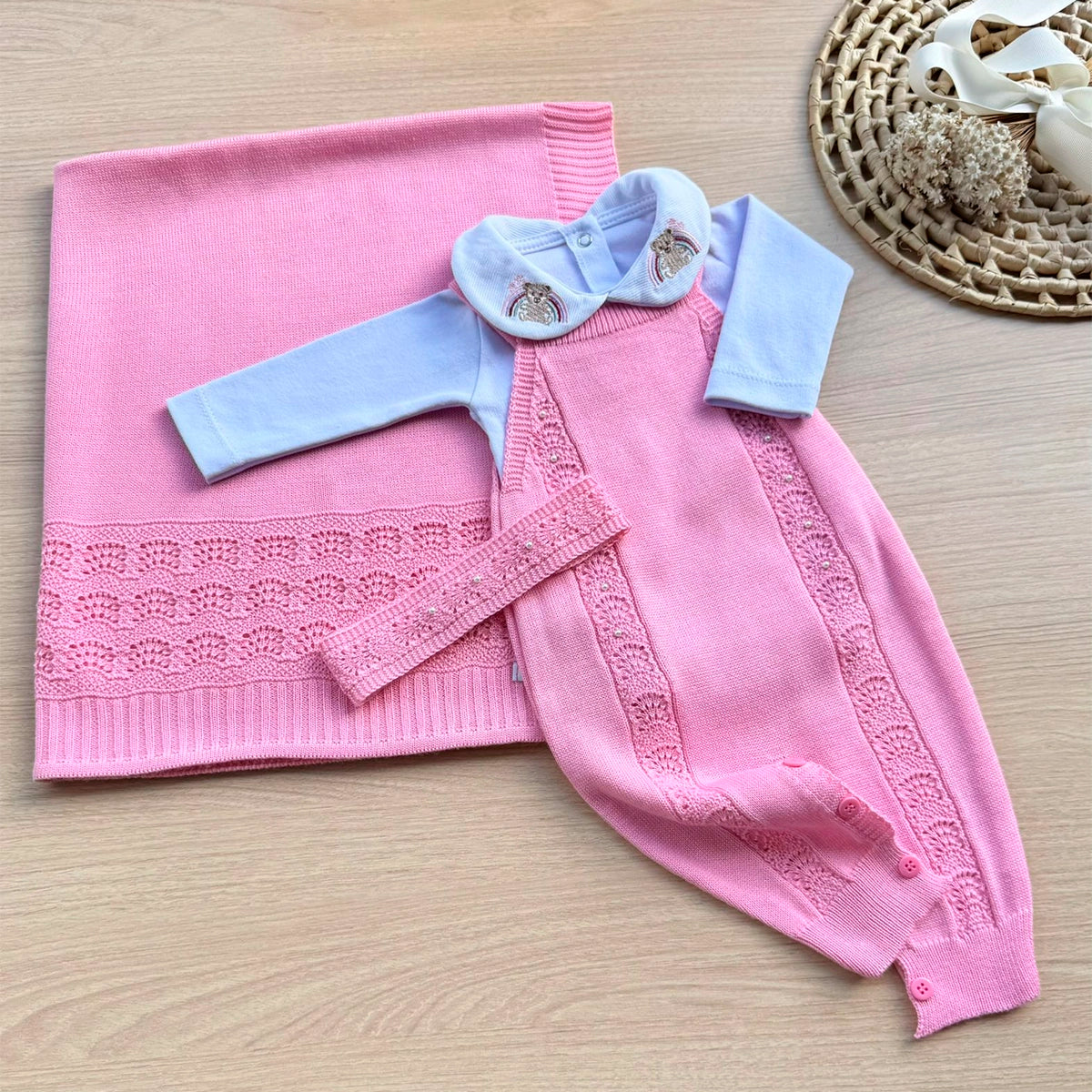 Saída Maternidade Tricot Ana Paula