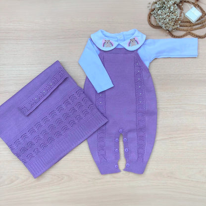 Saída Maternidade Tricot Ana Paula