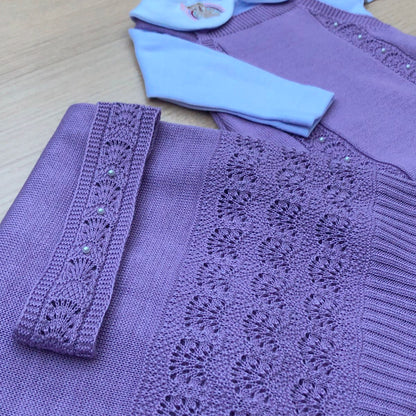 Saída Maternidade Tricot Ana Paula