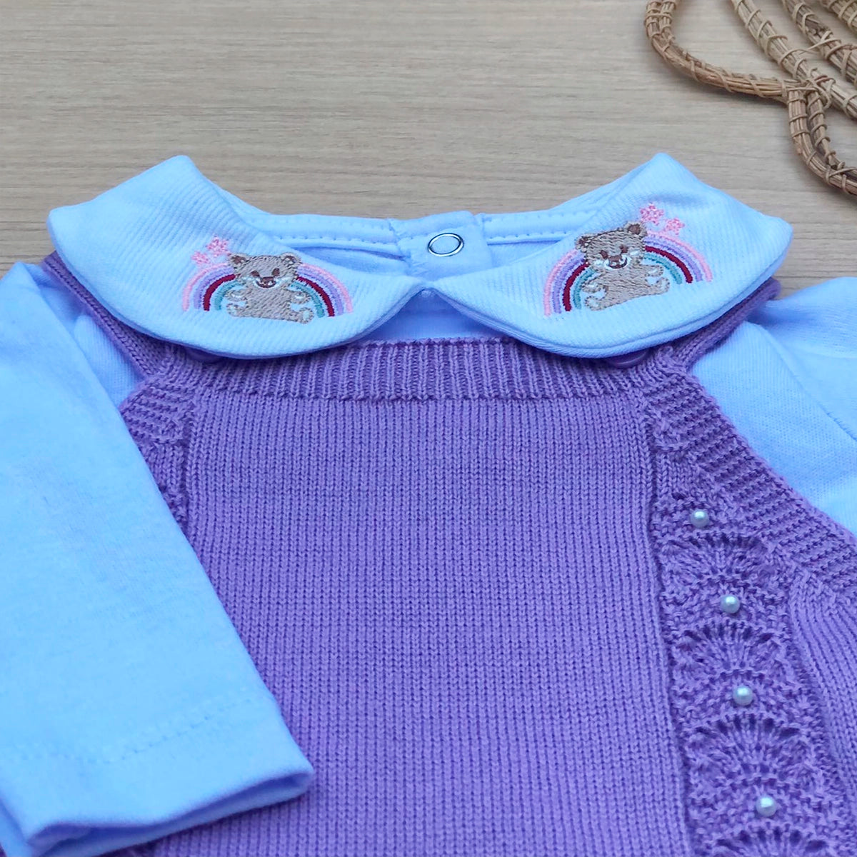 Saída Maternidade Tricot Ana Paula