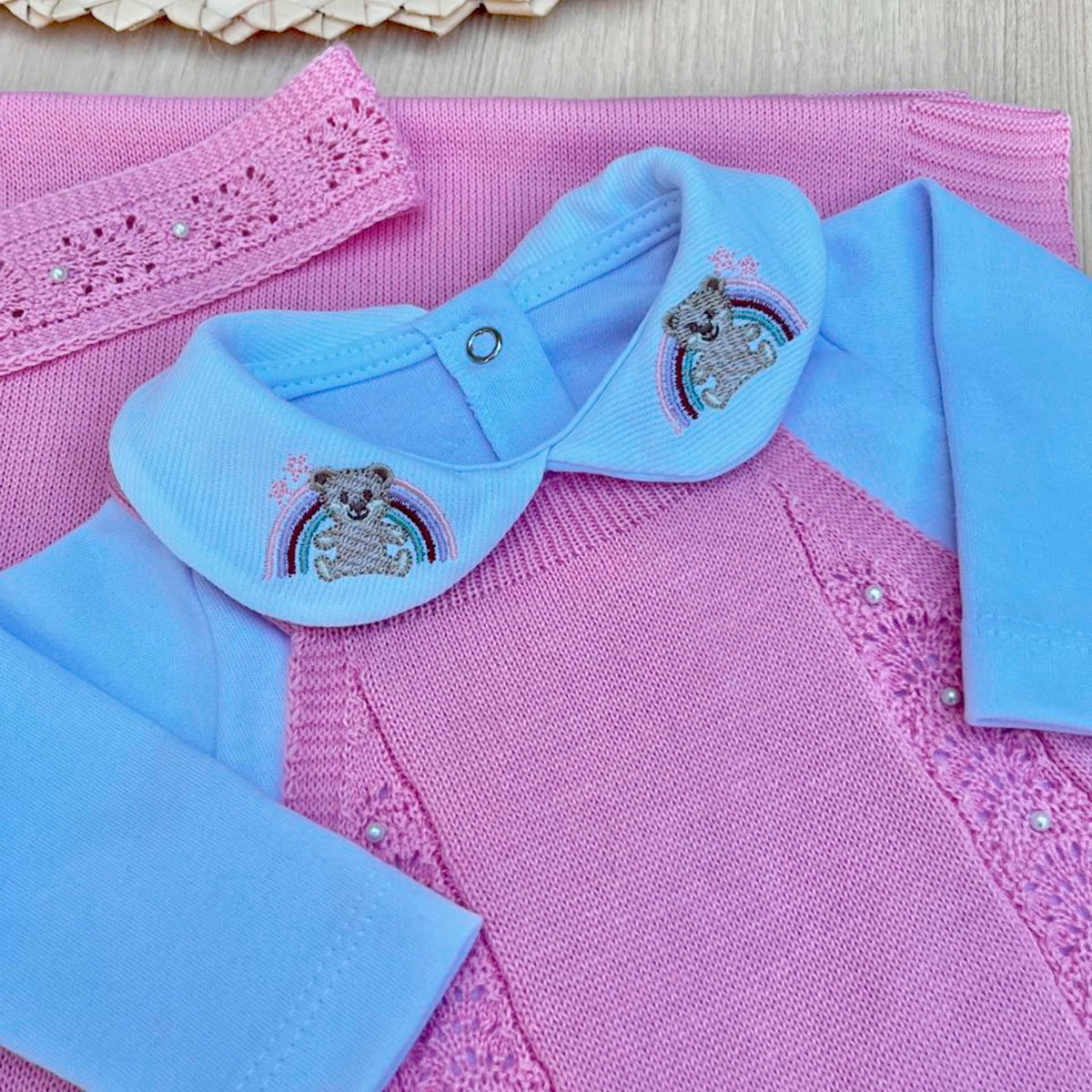 Saída Maternidade Tricot Ana Paula