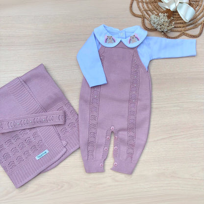 Saída Maternidade Tricot Ana Paula