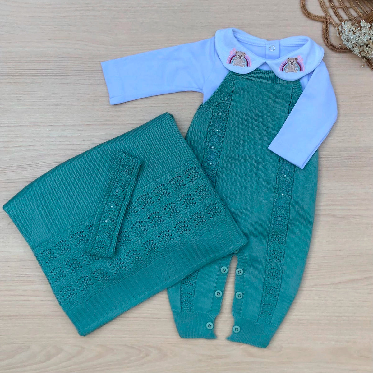 Saída Maternidade Tricot Ana Paula