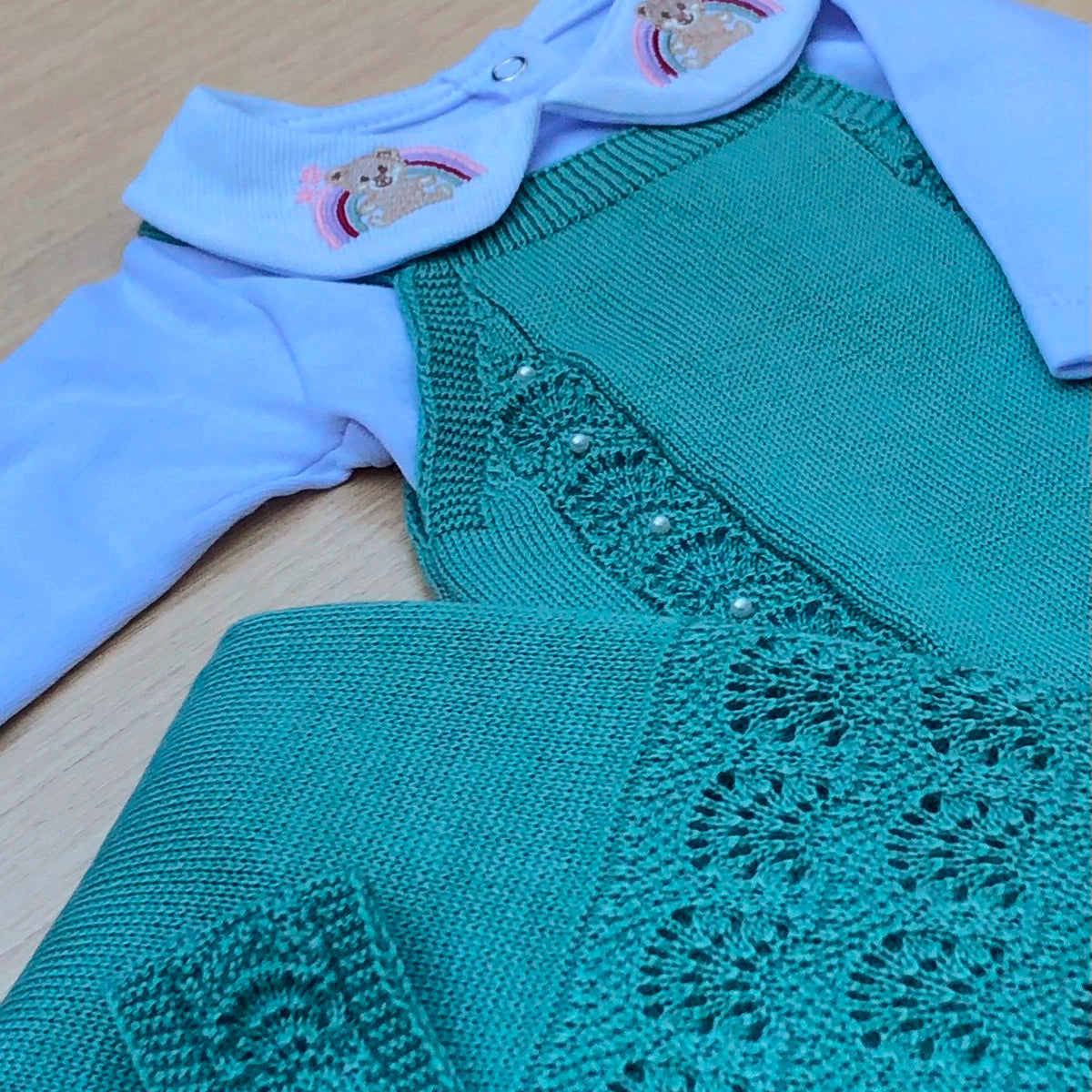 Saída Maternidade Tricot Ana Paula