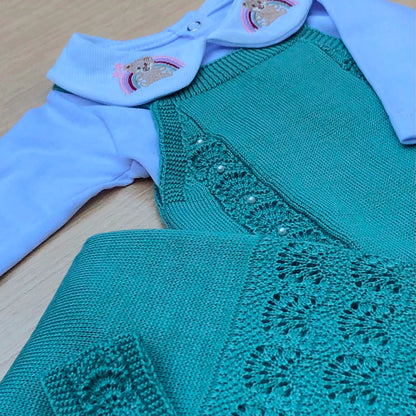 Saída Maternidade Tricot Ana Paula